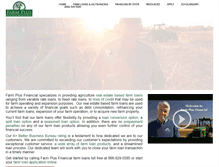 Tablet Screenshot of farmloans.com